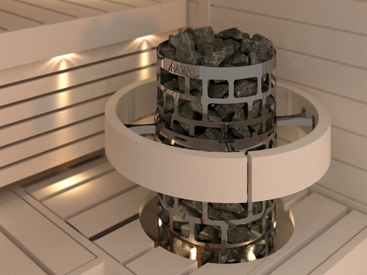 Sawo Ochranný rám na saunová kamna Aries