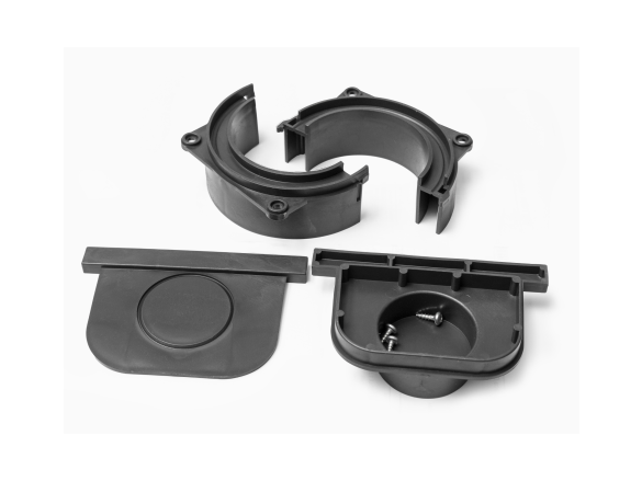 Covernit Plastový odtokový žlab A15 s pozinkovanou mříží (set 3 ks)