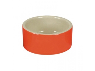 Chov zvířat –  Scobax Miska na krmivo keramická, kulatá, 150 ml barevný mix