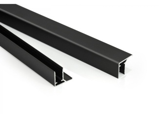 Plastové –  U profil s okapnicí Alu ELOX 10 mm T-plastics