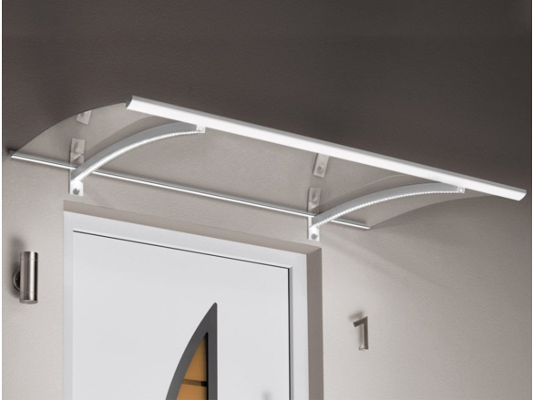Vchodová stříška Gutta Guttavordach LED Technik
