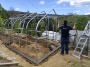 Profesionální montáže skleníků na klíč