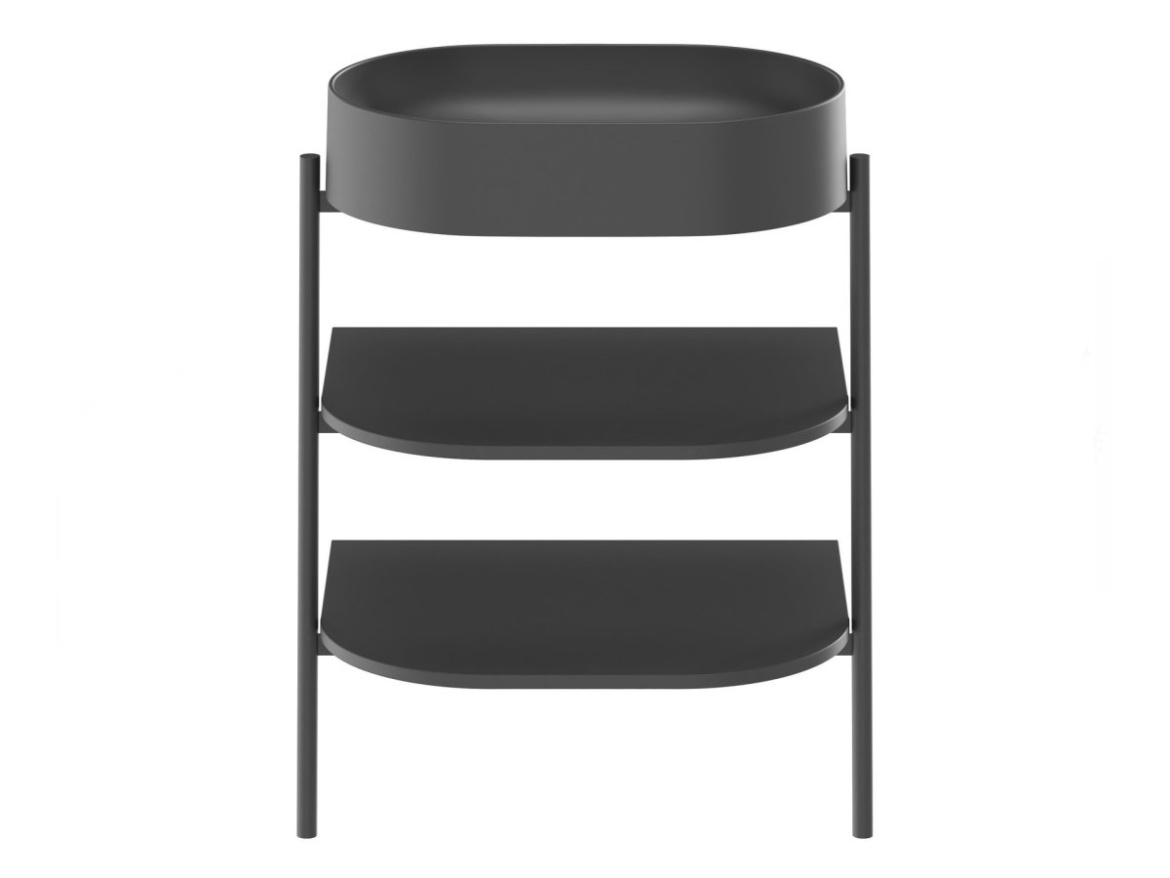 Ravak Konštrukcia pod umývadlo CS Yard 80, čierna matná