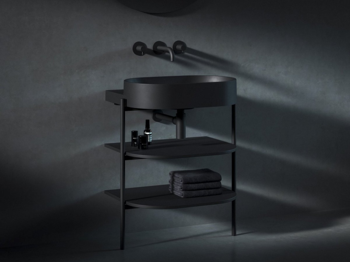 Ravak Umyvadlo Yard 60, bez otvoru pro baterii, bez přepadu, bílá