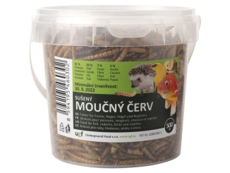 Kočky –  Scobax Moučný červ 0,5l (80g)