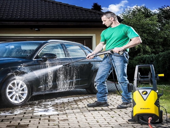 Nagynyomású mosó Riwall PRO REPW 150 SET