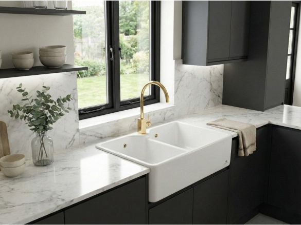 Kuchyňské dřezy Luisina Chambord Farmhouse 800.2