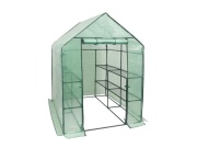 VespaGarden Zahradní fóliovník  Regal - 8 polic, 143x143x195cm - zelený