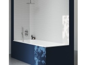 Ravak ES 068.10WV.O3.RB07F Podomietková batéria 3-cestná pre R-box, White Velvet