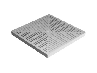 Příslušenství pro Rám pro rošt nebo poklop Dakota zelená, 450 x 450 mm