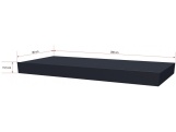Vchodová stříška Gutta Guttavordach BS LED strip