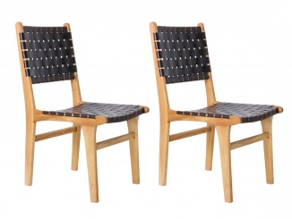 Stolička –  Tuindeco Teak garden chair Bantam