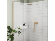 Ravak 704.60GLB Sprchové rameno stropní 30 cm, zlato kartáčované