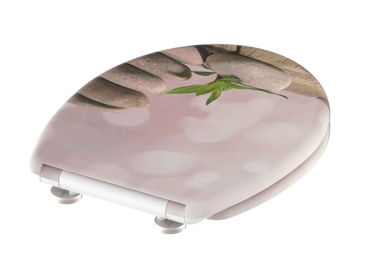 WC sedátka, záchodová prkna Schütte STONE PYRAMID| Duroplast, Soft Close