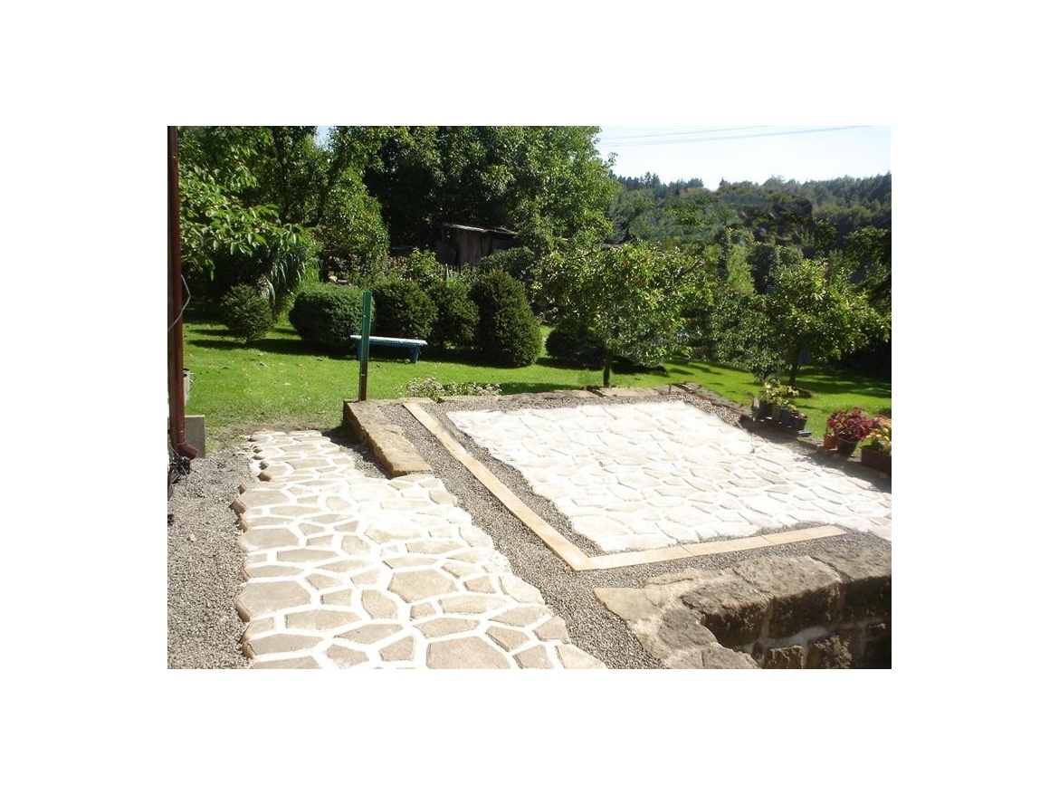 Zahradní (přírodní kámen) Klinker chodník Plastermacher