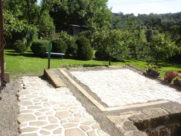 Zahradní (přírodní kámen) Klinker chodník Plastermacher