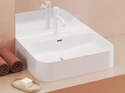 Ravak ES 012.61GLB Umyvadlová stojánková baterie BeCool 190 mm bez výpusti, zlato kartáčované