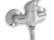 Novaservis Sprchová baterie Titania Iris 100 mm, chrom, nástěnná, bez příslušenství,  92064/1,0
