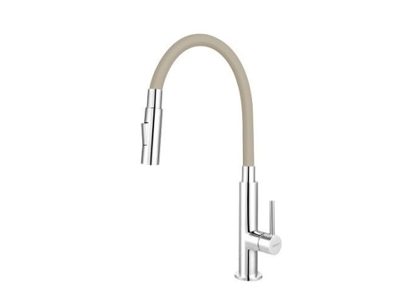 Novaservis Dřezová baterie Ferro, běžová-chrom, stojánková,  70730,0BE