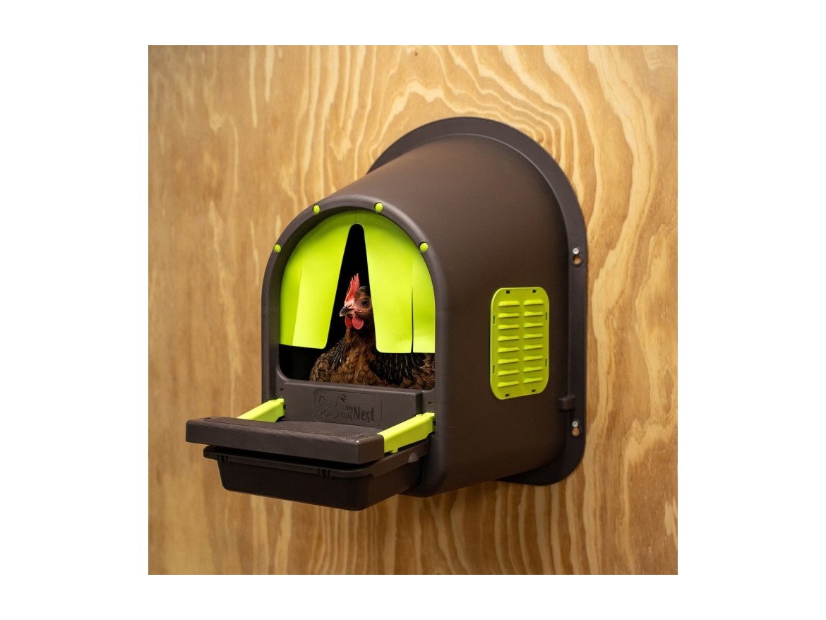 Scobax Plastové snáškové hnízdo s košíkem na vejce - MyCozyNest Roll-Away