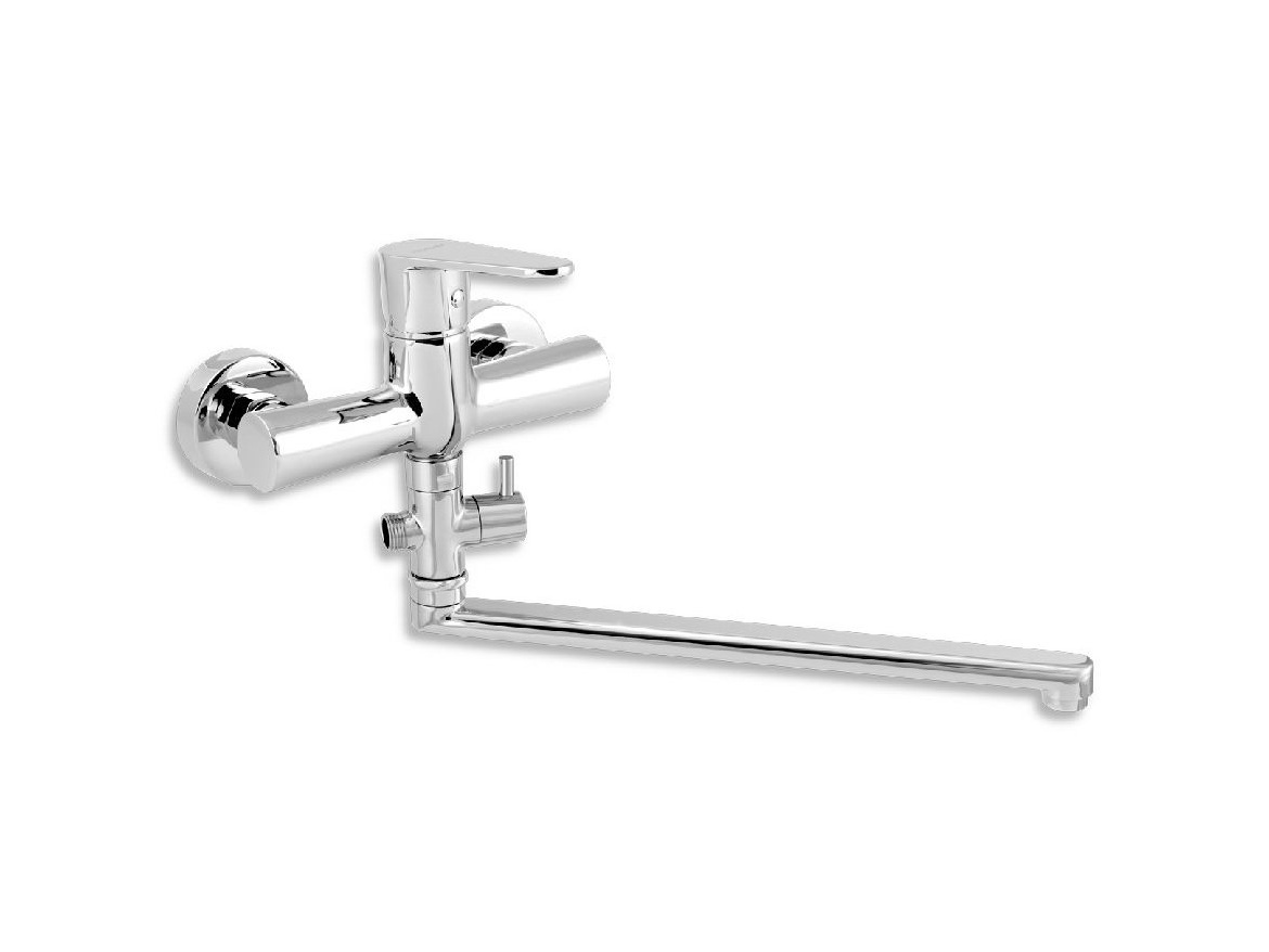 Novaservis Umyvadlová paneláková baterie Titania Fresh 150 mm, chrom, nástěnná, bez příslušenství,  96672/1,0