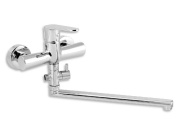 Novaservis Umyvadlová paneláková baterie Titania Fresh 150 mm, chrom, nástěnná, bez příslušenství,  96672/1,0