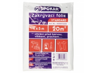 Barvy a laky –  Zakrývací fólie Spokar