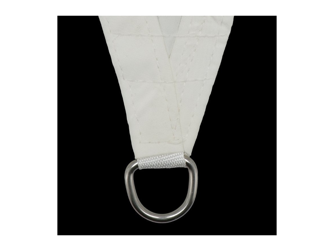 Stínící plachta COMO trojúhelníková bílá 3,6x3,6x3,6m