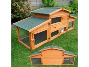 Scobax Dřevěná králíkárna PRACHATICE, 1800x620x720 mm