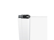 Ravak CSDL2 110, čierna+transparent