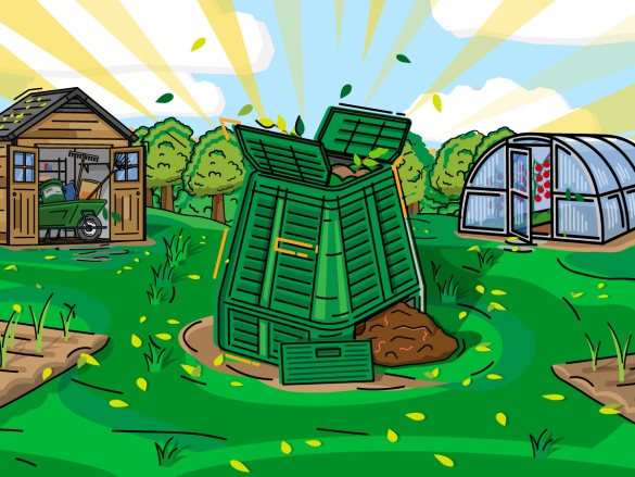 Kerti komposztáló verseny