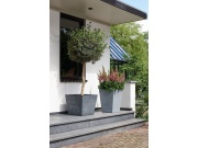 Keter Květináč Beton Conic Square Planter 40 L - šedý