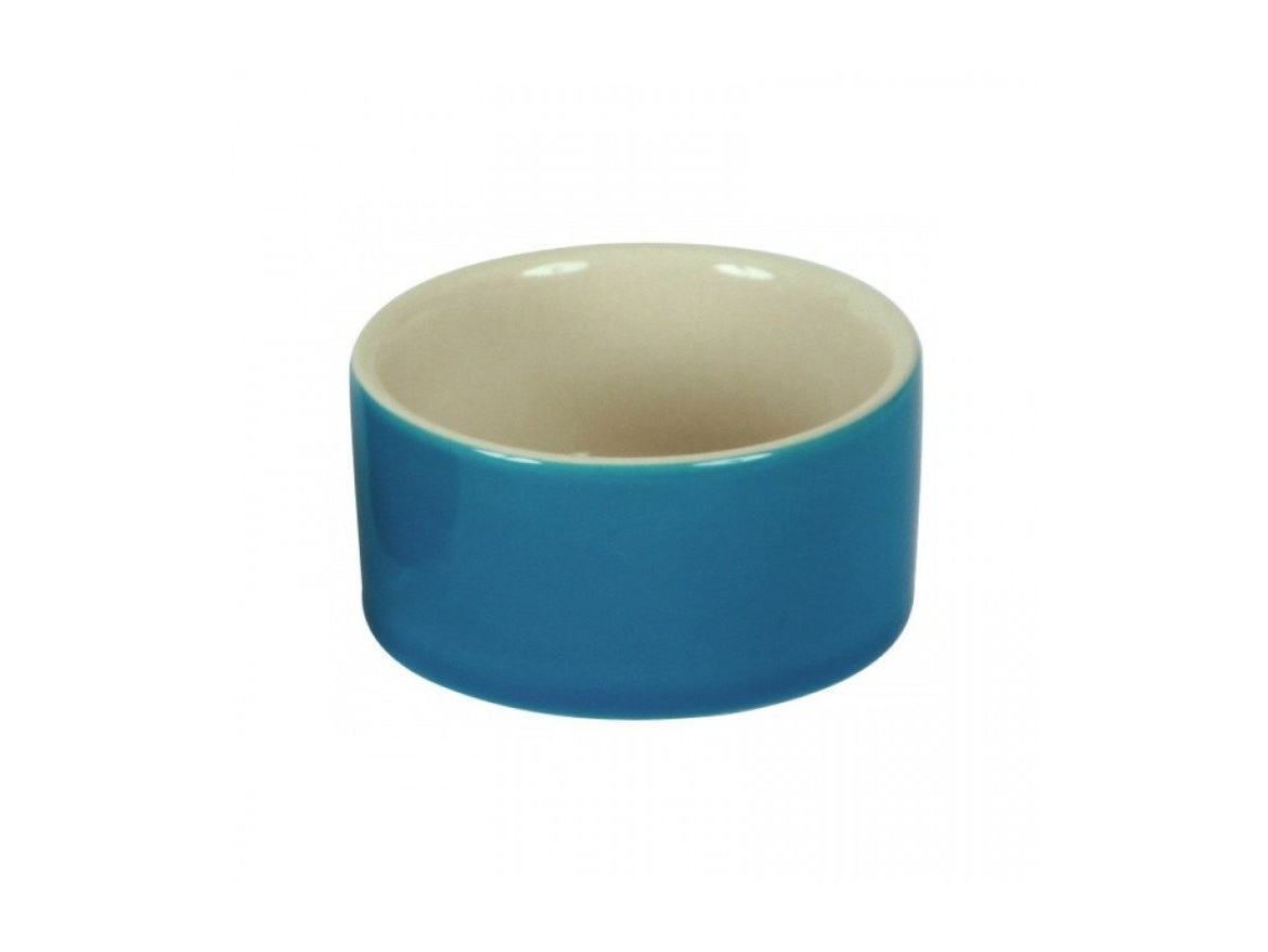 Scobax Miska na krmivo keramická, kulatá, 100 ml barevný mix