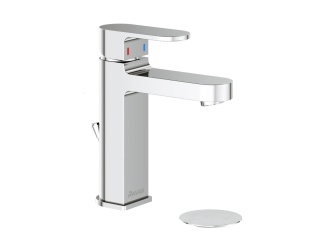 Vodovodní baterie –  Ravak CR 013.00CR Umývadlová batéria 180 mm s odtokovou armatúrou, chróm