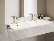 Ravak EL 012.60RGB Umývadlová batéria 170 mm bez odtokovej armatúry, Rose Gold Brushed