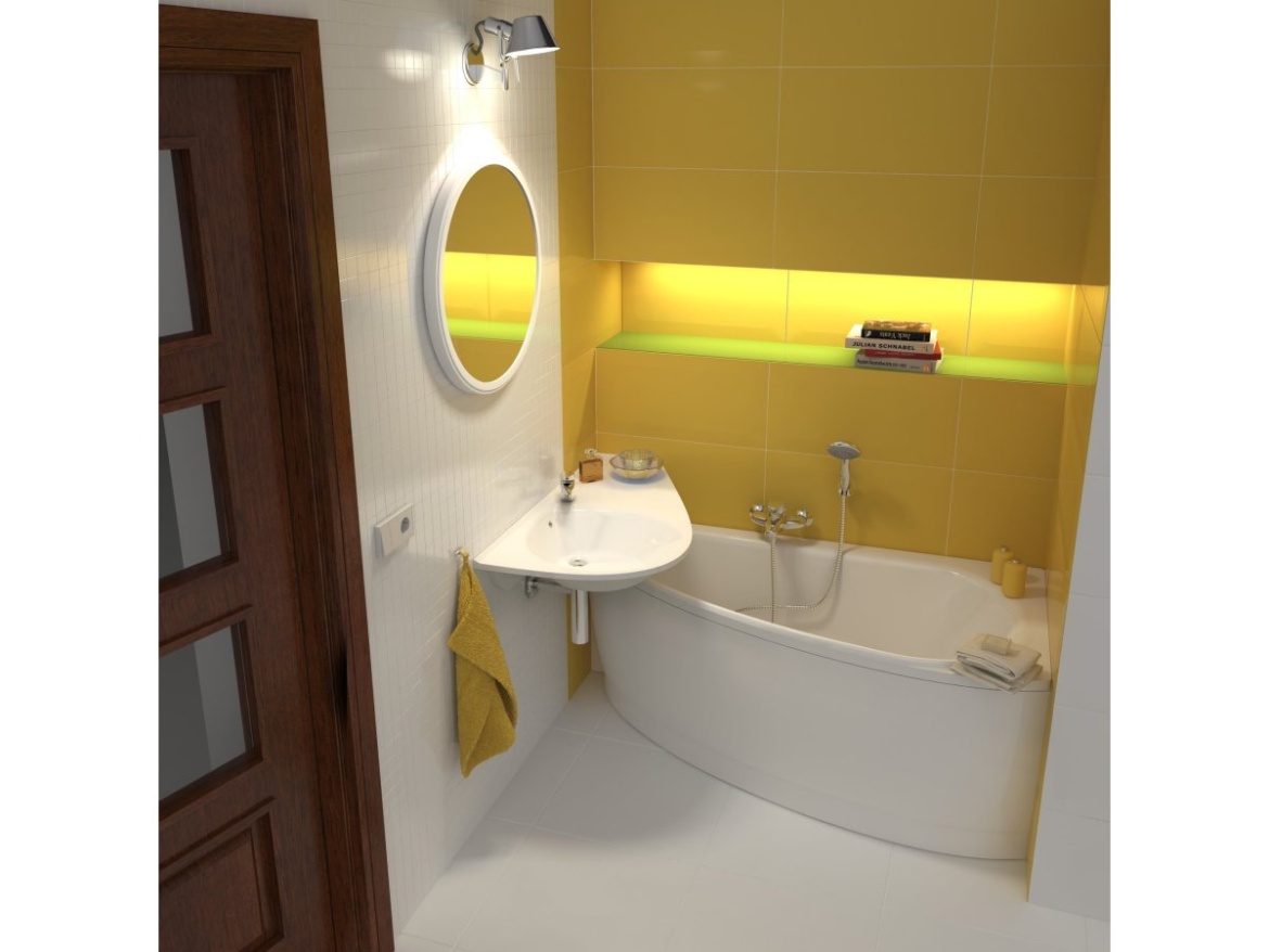 Ravak Vana Avocado 160x75 P