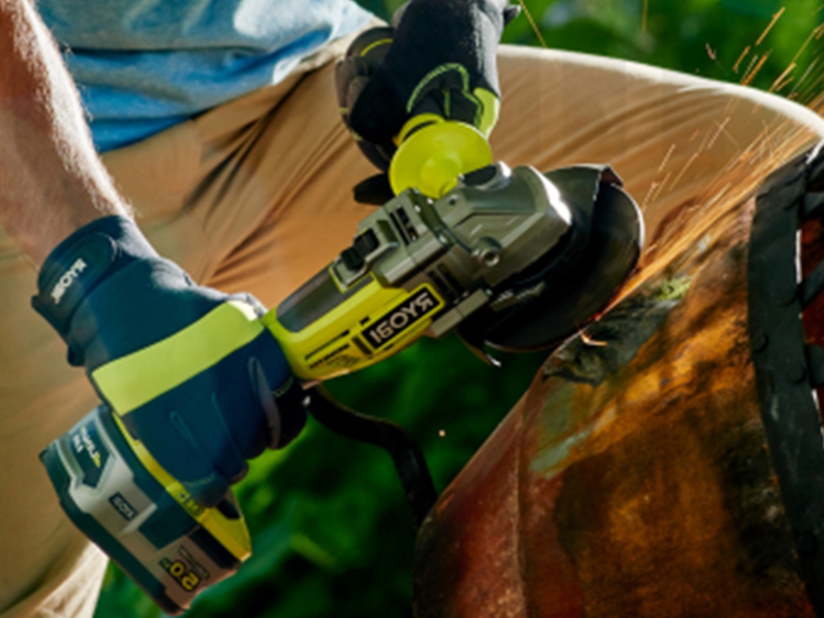 Uhlová brúska Ryobi Úhlová bruska R18AG7-0