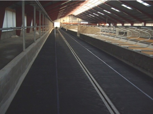 Gumová podlahovina s karo profilem KSK-BELT Karo