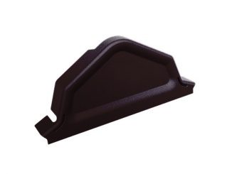 Fésűkagyló –  koncovka hřebenáče ZP-FLAT hnědá