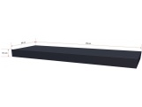 Vchodová stříška Gutta Guttavordach BS LED strip