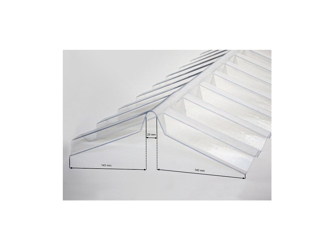 Hřebenáč Trapéz Makro T-plastics