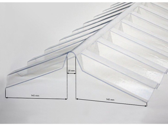 Hřebenáč Trapéz Makro T-plastics