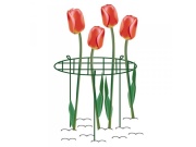 Bradas Kruhová podpěra pro rostliny  s mřížkou 40 cm