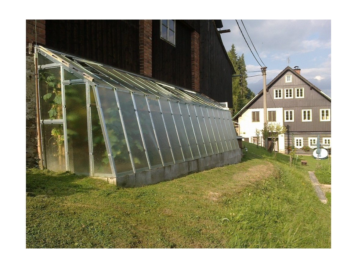 Skleník ke zdi Limes Variant C