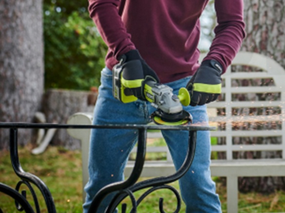 Uhlová brúska Ryobi Úhlová bruska R18AG7-140S