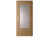 Interiérové dveře Porta Verte Basic 3/4 sklo