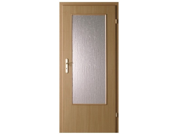 Interiérové dveře Porta Verte Basic 3/4 sklo