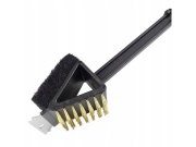 VespaGarden Kartáč na čištění grilu a roštů - 3v1