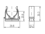 Příchytka Chuděj D10-22