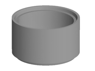 Příslušenství pro Horní skruž Kasi DN 450 (bez vývodu) 295 mm